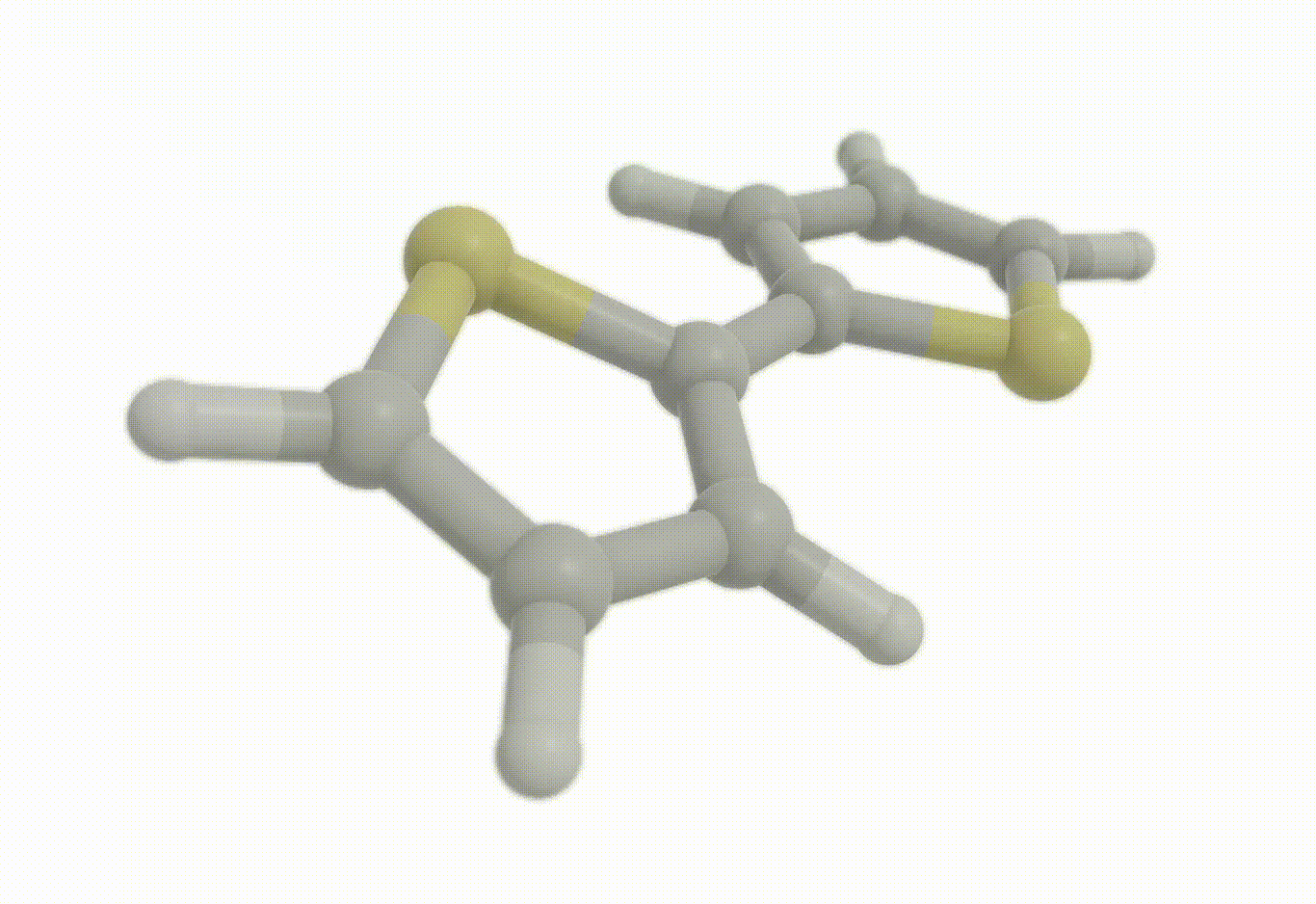 Figure: Optimization of the molecular structure in the excited state, S_1.